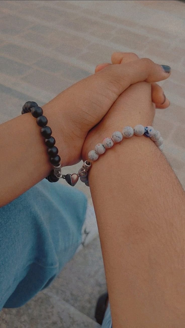 Magnetic Couple Bracelet ❤️ Glow in Dark Love Bracelet