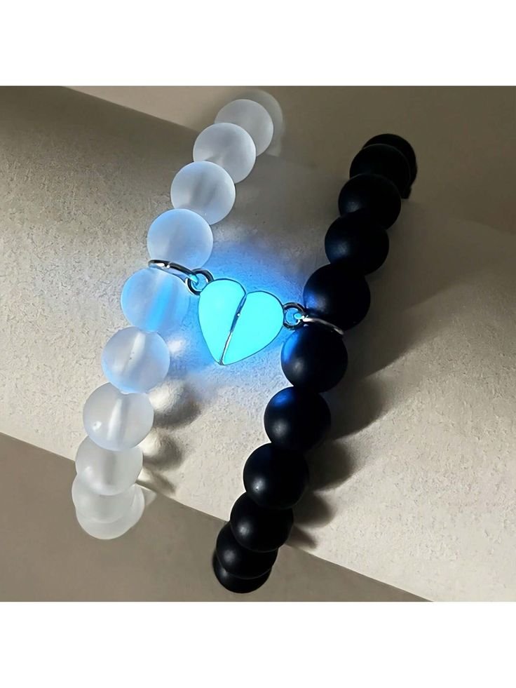 Magnetic Couple Bracelet ❤️ Glow in Dark Love Bracelet