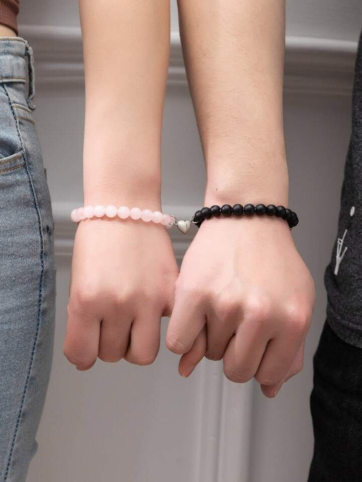 Magnetic Couple Bracelet ❤️ Glow in Dark Love Bracelet
