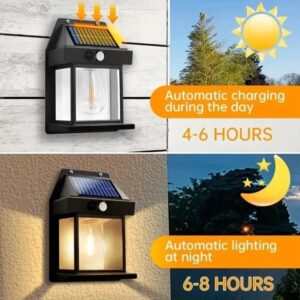Solar Motion Sensor Light Bangladesh 🔥 No Electricity Security Wall Lamp