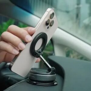 Vacuum Magnetic Phone Holder Car Mount