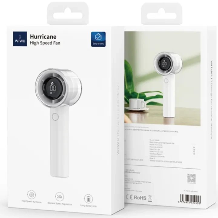 WiWU Hurricane Wi-FS010 Handheld Portable Turbo Fan