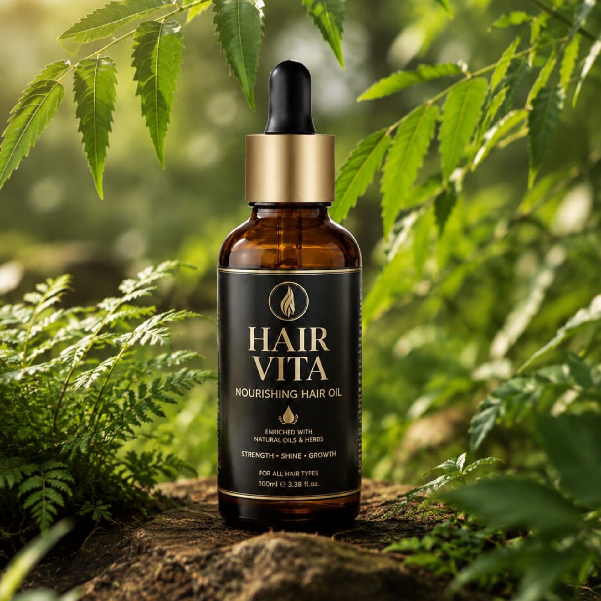 Hair Vita Nourishing Hair Oil – Best Hair Oil in Bangladesh