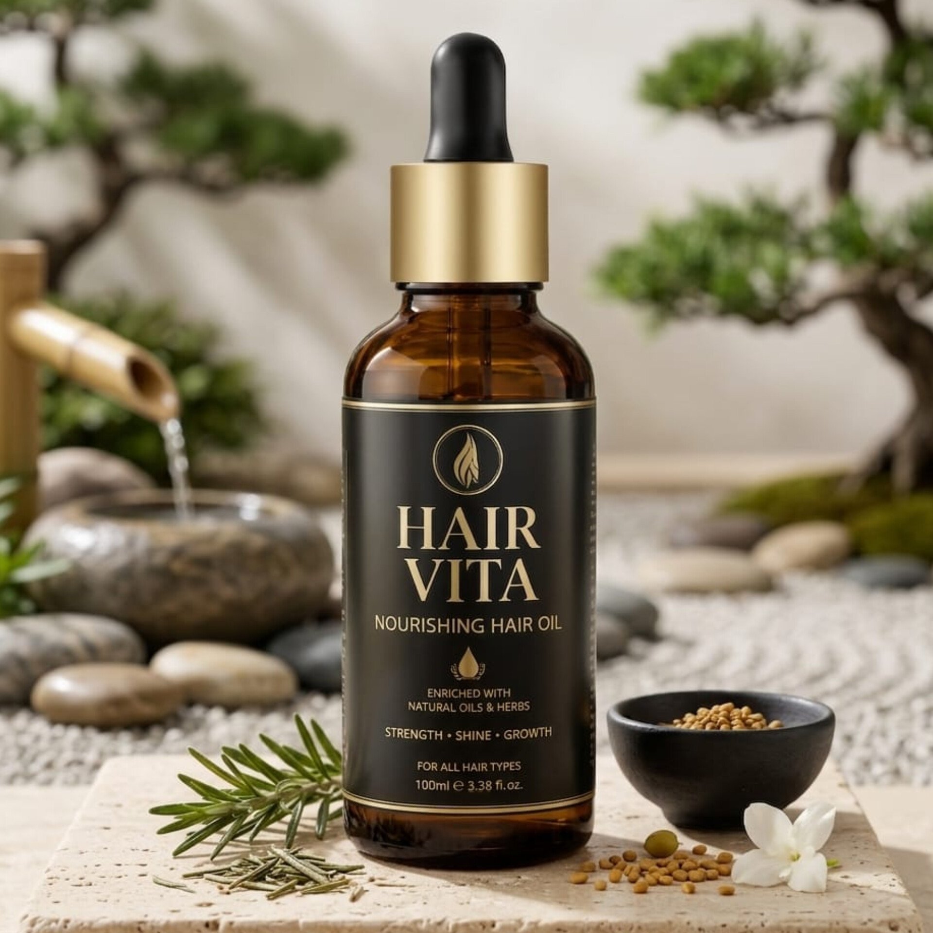 Hair Vita Nourishing Hair Oil – Best Hair Oil in Bangladesh